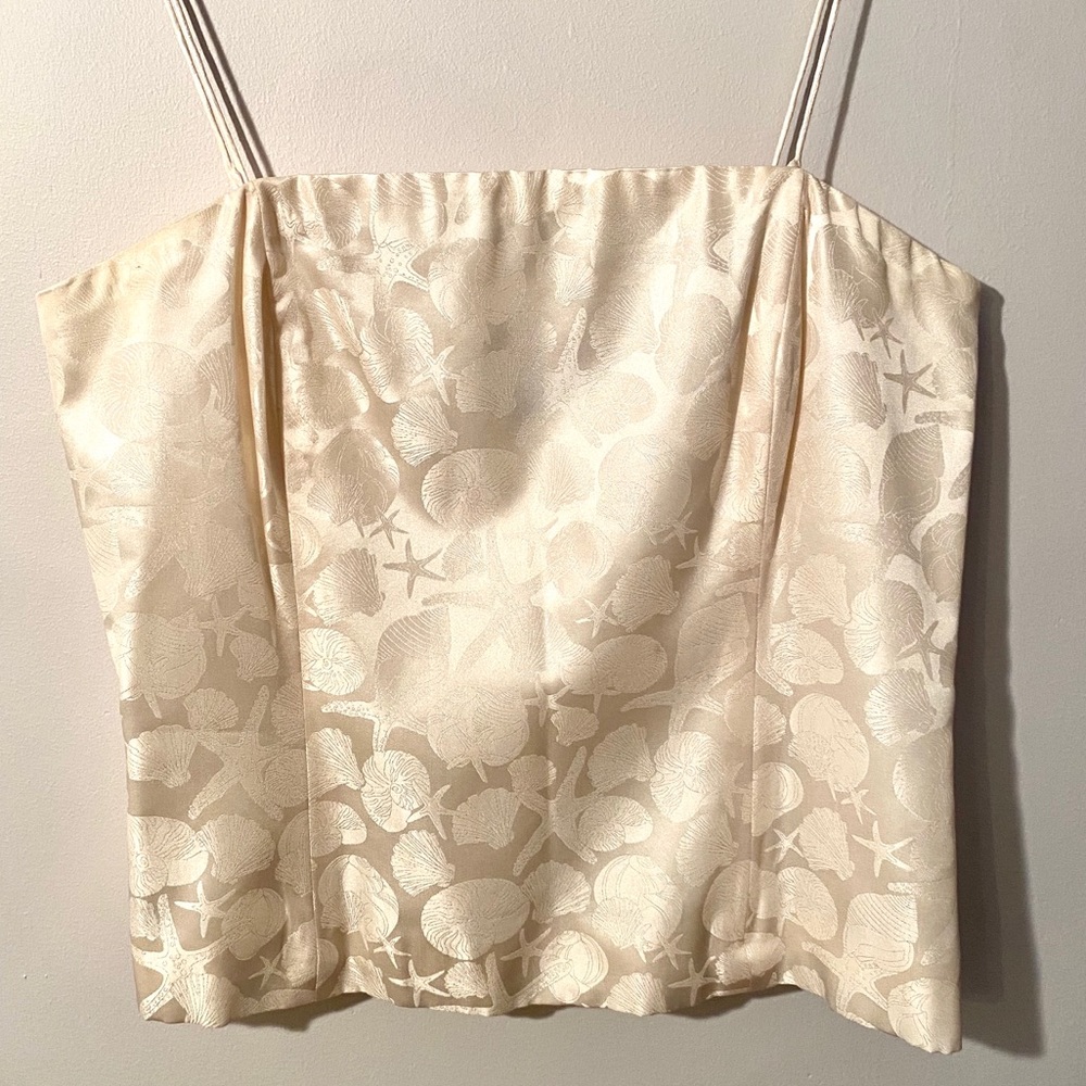 Vineyard Vines sik camisole with removable straps